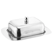 304 нержавеющая сталь масло блюдо коробка контейнер сырный сервер хранения хранитель лоток с крышкой кухонная посуда