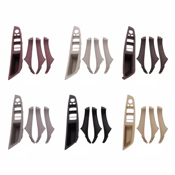

4Pcs for Bmw 5 Series F10 F11 Car Inner Door Handle Panel Pull Trim Cover