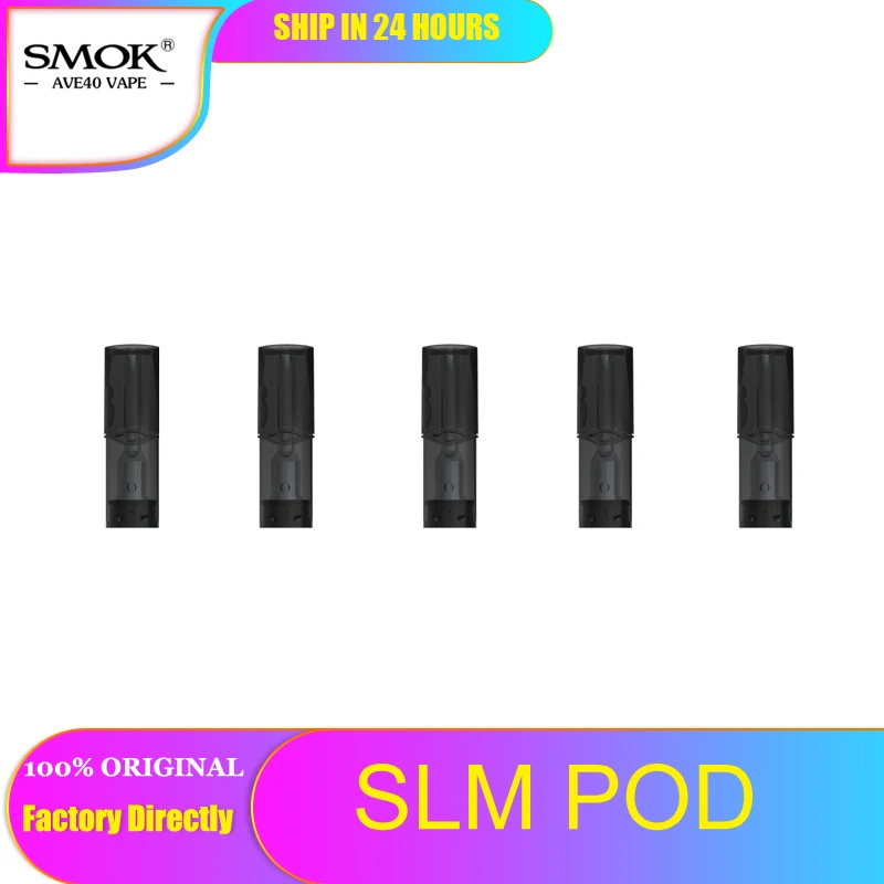 5 шт./лот SMOK VAPE SLM POD 1 4 Ом/0 8 керамическая катушка Pod электронные сигареты мл