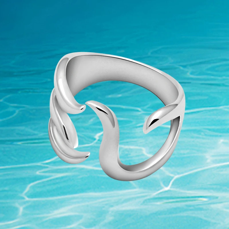 Совершенно новое серебряное кольцо в виде цветка Женское ширина 6 мм|rings canada|ring