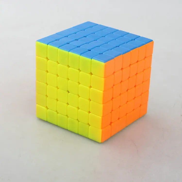 

[Rui shi Six Rubik's Color] 6x6x6 Rubik's Cube 6-Order Color Game Racing Rubik's Cube