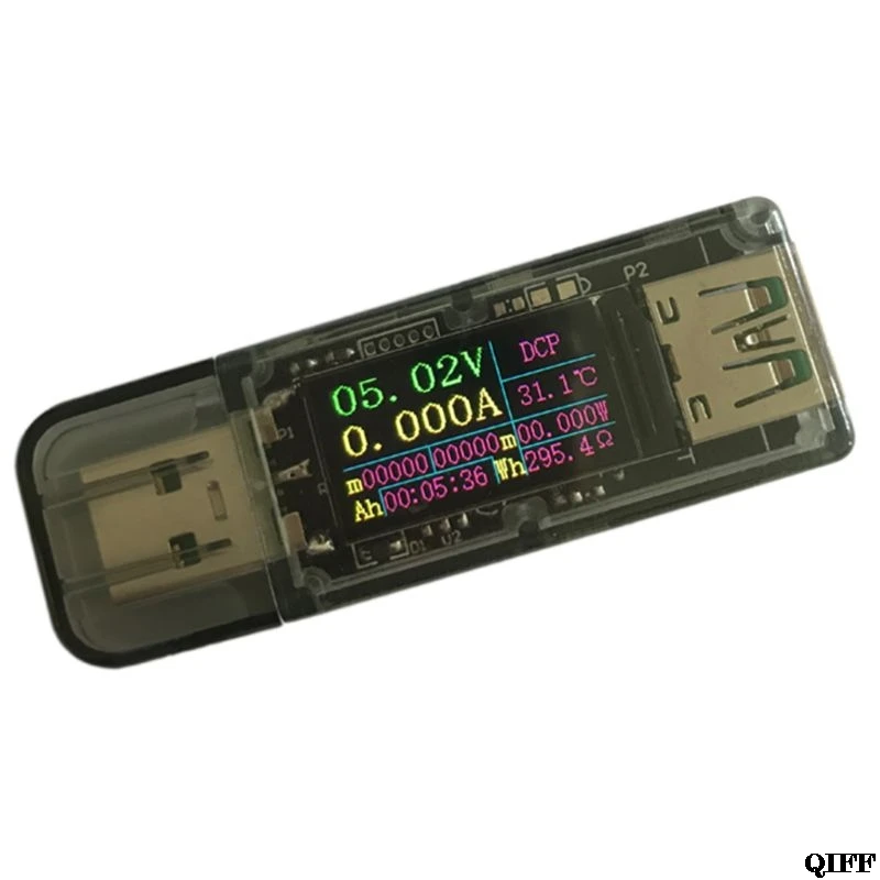 Цифровой USB тестер QC 2,0 3,0 FCP AFC DCP Быстрая зарядка Детектор DC 3,7 V~ 30V 0-5A
