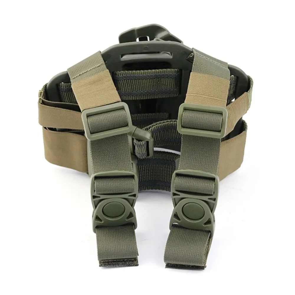 Outdoor Hunting Adjustable Holsters Pouch Quick Release Clasp Anti-slip Rubber Lining Nylon Leg Cover Pistol Strap Belt Bag