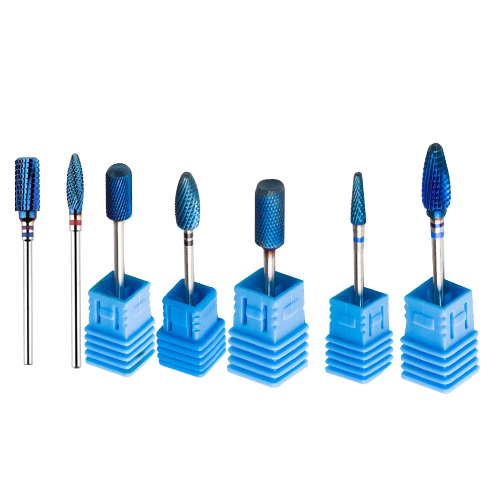 

7Pcs Tungsten Steel Salon Professional Electric Rotary Cuticle Remove Nail Art Drill Bit Set Manicure Tool Grinding Home