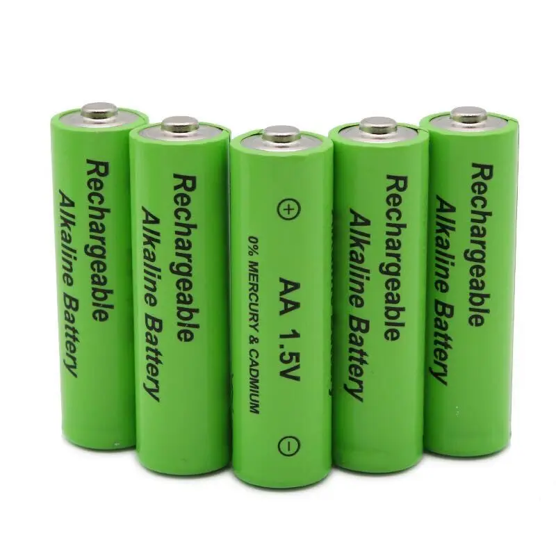 Новым ярлыком 3000 MAH аккумуляторная батарея АА 1,5 V. Перезаряжаемые Alcalinas drummey+ 1 шт., размер: 4-зарядное устройство для пальчиковых батарей