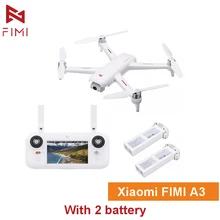 FIMI A3 камера Дрон 5,8G gps A3 Дрон 1 км FPV 25 минут 2 оси карданный 1080P камера RC Квадрокоптер самолет Дрон 2 батареи
