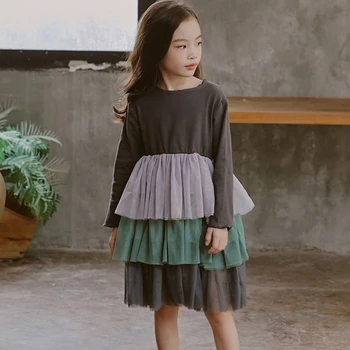 

Autumn New 2019 Fashion Teenager Kids Dresses For Girls Princess Dress Children Pink Dress For Toddler Baby Clothes Girl Spring