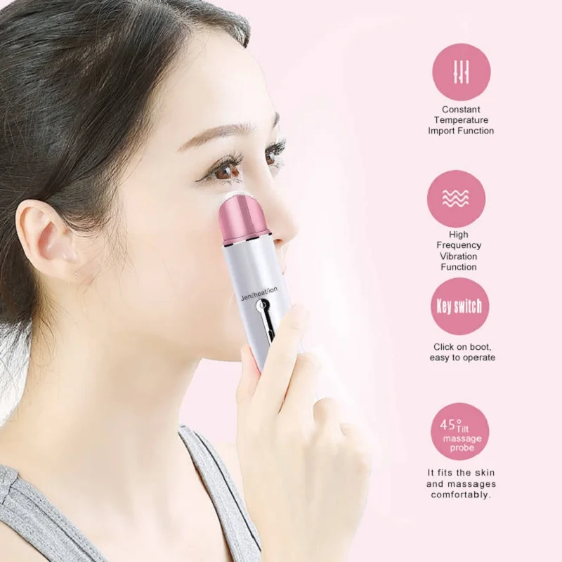 

RF&EMS Radio Mesotherapy Electroporation Face Beauty Pen Radio Frequency LED Photon Face Skin Rejuvenation Remover Wrinkle