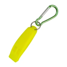 Цельнокроеное платье аварийного подводное погружение безопасности свисток на открытом воздухе свисток с желтым цветом крюка