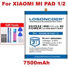 LOSONCOER 7500 мАч BM60 BM61 Сменный аккумулятор для Xiaomi mi Pad 1 mi pad 1 A0101 для Xiao mi Pad 2 mi pad 2 7,9 дюйма батареи