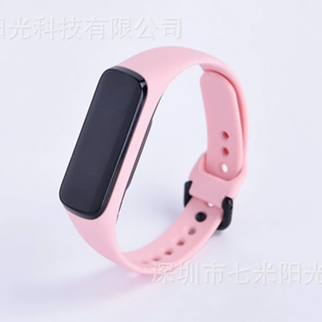 Для Galaxy Fit-e ремешок силиконовый браслет для samsung R375 Для женщин Для мужчин Смарт-часы для фитнеса ремешок петли сменный Браслет для часов