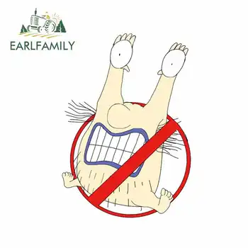 

EARLFAMILY 13cm x 9.1cm for Aaahh Real Monsters Car Stickers and Decals Fashion Car Accessories Vinyl Wrap Waterproof