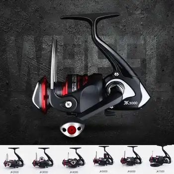 

Fishing Reel Wheel Stainless Steel Bearing Large Traction Gear Plate Fishing Reel Metal Head BHD2