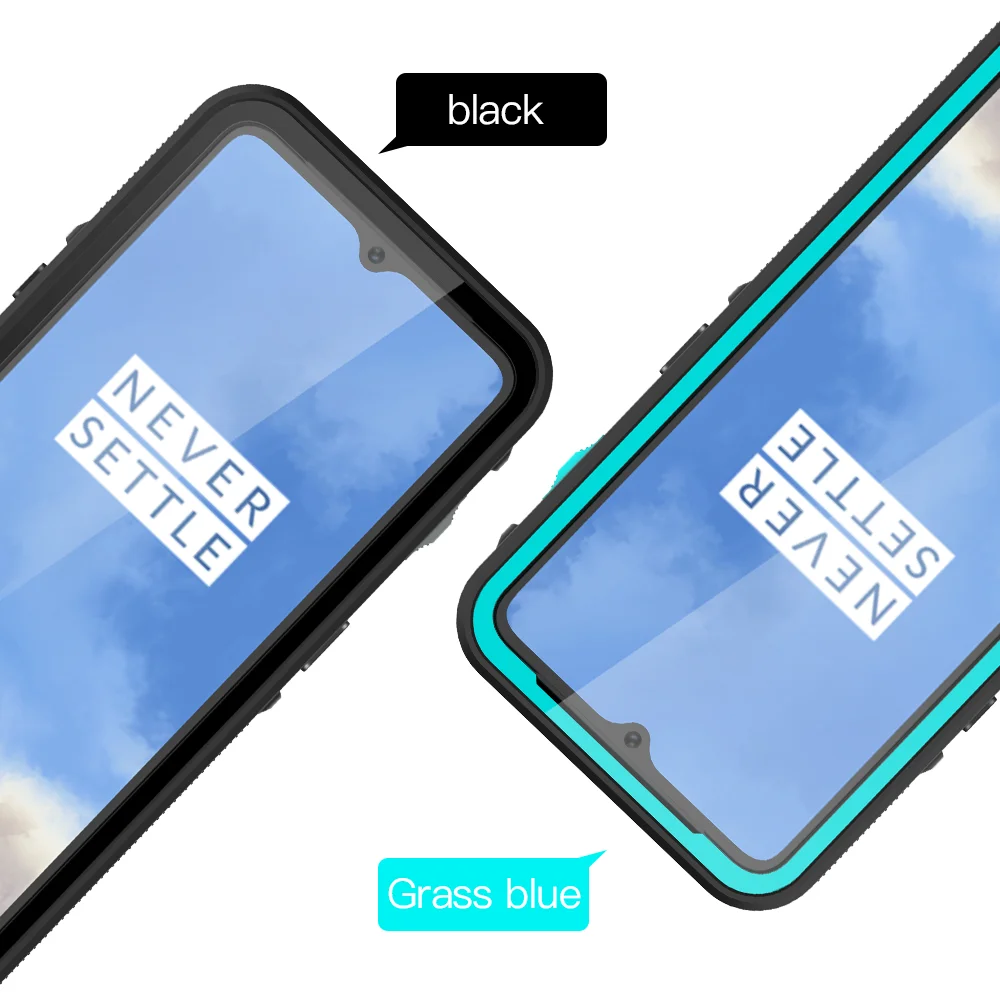 Для Oneplus 7T водонепроницаемый чехол для подводного плавания противоударный под водой 3 м ТПУ+ ПК чехол для Oenplus 7T