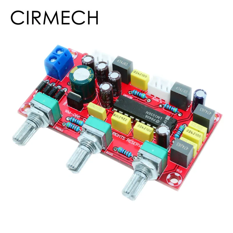 CIRMECH LM1036 усилитель громкости регулятор тона DIY KIT и готовая продукция|hifi