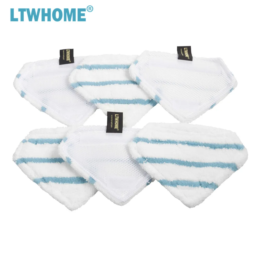 Ltwhome Washable Replacement Triangular Microfiber Pads Fit For Black