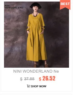 NINI WONDERLAND летнее винтажное одноцветное свободное кружевное платье в стиле пэчворк, женские винтажные платья, классические большие размеры