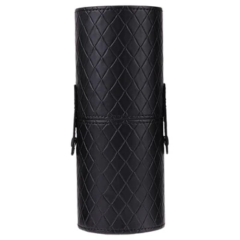 

Makeup Pen Set Travel PU Leather Cosmetic Brush Box Empty Holder Cosmetic Brush Bag Brushes Organizer Make Up Tools