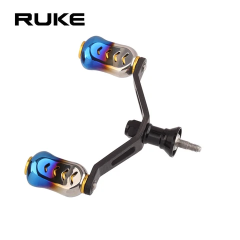 Carretel de Pesca Lidar com Alça Dupla com Botão Ruke Metal Colorido Terno Shimano Carretel Fibra Carbono Equipamento Pesca Acessório