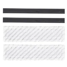 

4 Pcs/set Vacuum Cleaner For BOSCH Glass Vac LARGE Replacement BLADES+Microfiber Cloth Kit Household Cleaning Accessories