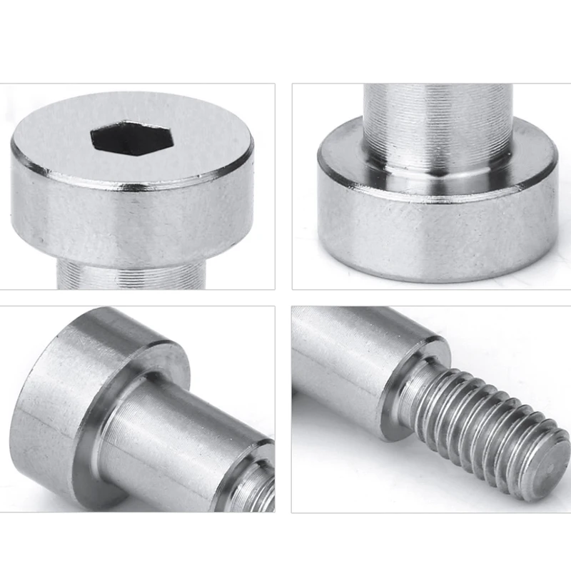 Original Factory Stainless Steel Hex Wood Screw - Cup & Shoulder