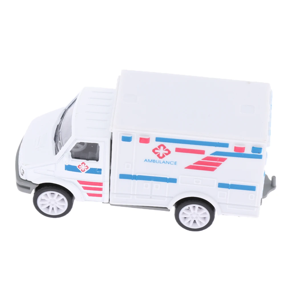 1/72 RC Police Vehicle Remote Control RC Toys, Pull Back Cars, Construction Toy Cars, Push & Go Heavy Duty Plastic Vehicle Toy