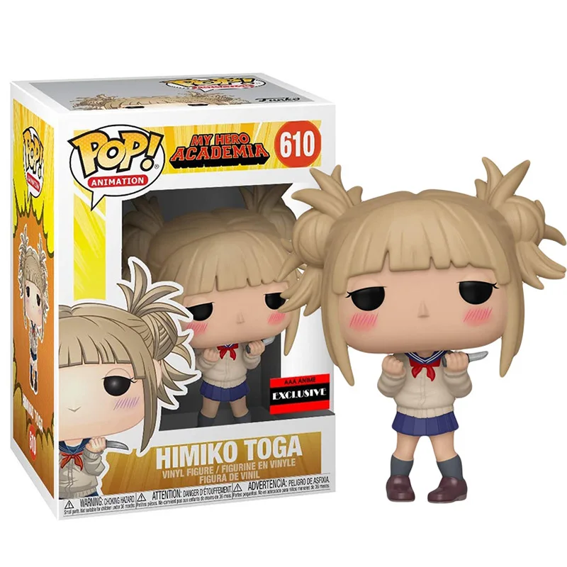 Оригинальные виниловые куклы Funko pop моя геройская академия химико Тога