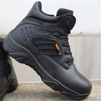 

Steel Toe Safety Shoes Us Military Leather Boots for Men Combat Bot Infantry Tactical Boots Askeri Bot Army Bots Erkek Ayakkabi