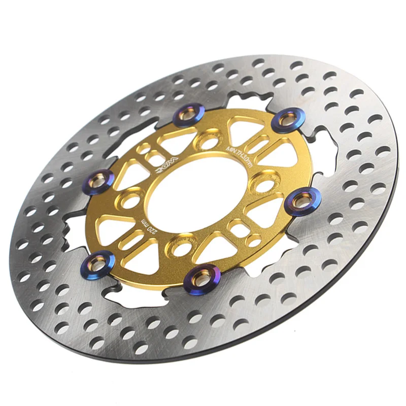 220MM-55MM 4 holes motorcycle brake disc rotor fit for honda msx125 (NON-ABS) or electric monkey bike m3 m5 m6