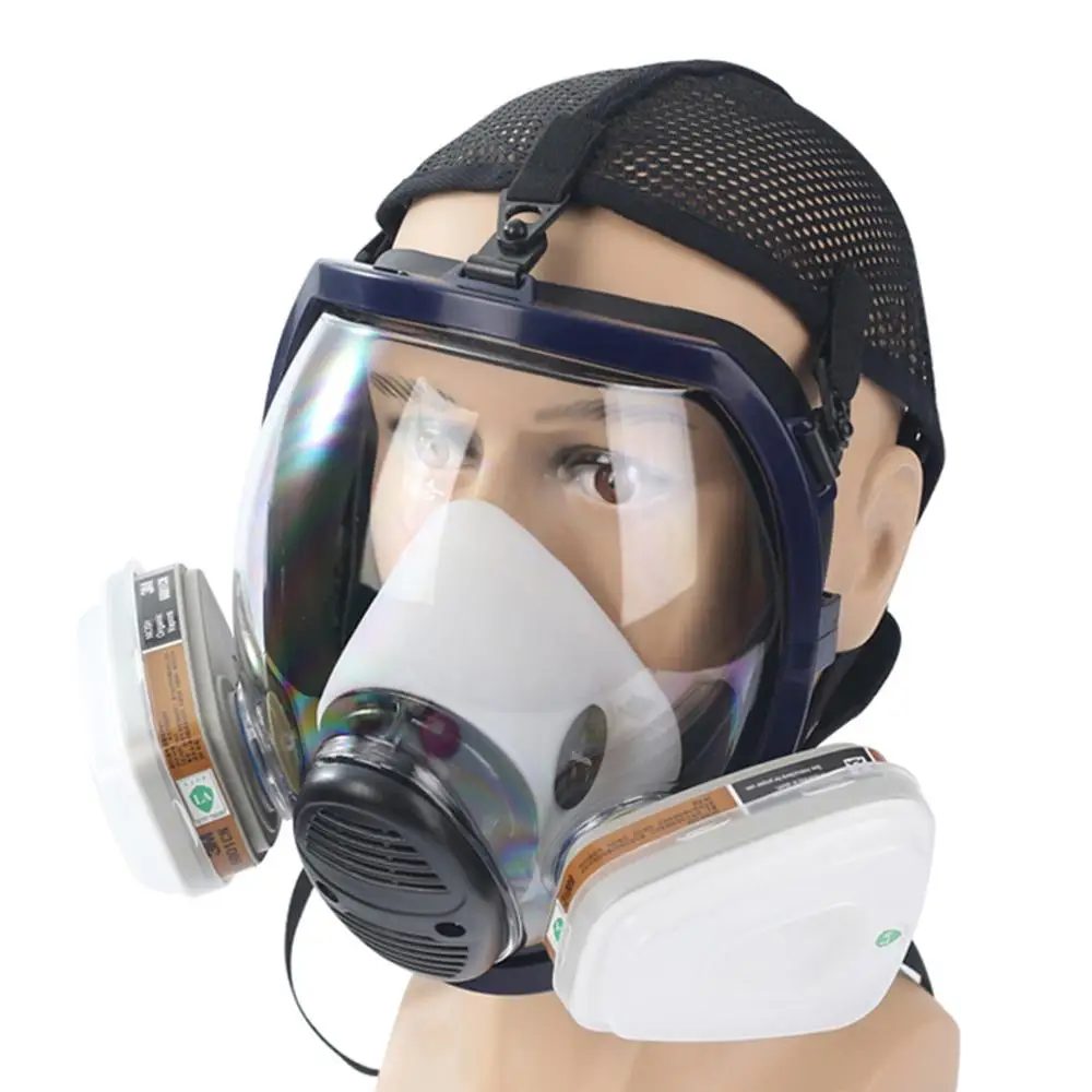 

6800 Gas Mask Dust Full Masks Facepiece Respirator For Painting Spraying Chemistry