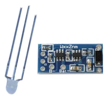 

Taidacent 5 Pcs Dual TP4057 1A Lithium Battery Charger Module with Reverse Connect Protect 5V Li Lithium Battery Charging Board