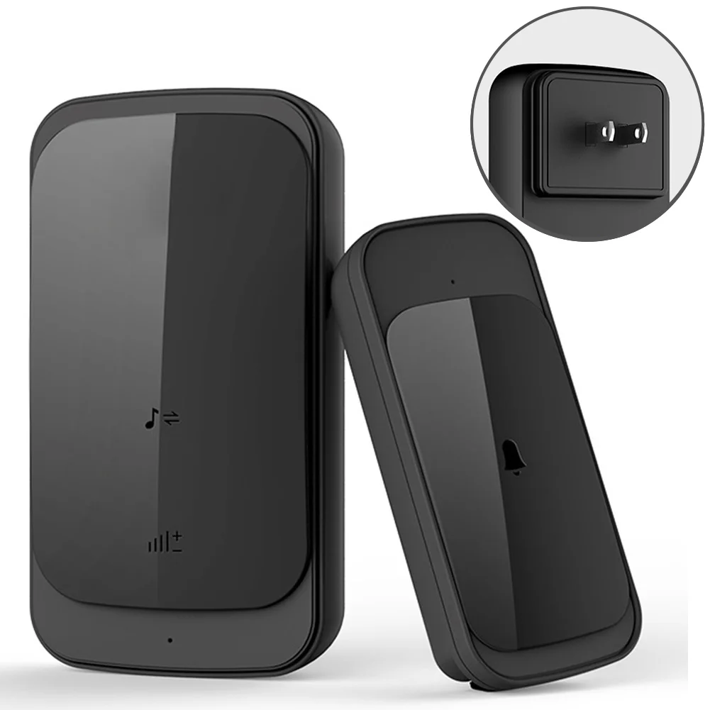 

Low Power Waterproof Office Smart Hotel Home Easy Install Music Security Chimes Remote Control Plug Wireless Doorbell