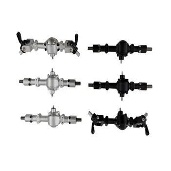 

Kuulee Front Middle Rear Bridge Axle Assembly for WPL 6WD 4WD Upgrade Metal Separate Part General Military RC Car Parts