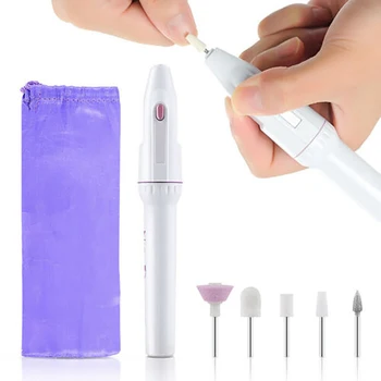 

Electric Nail Polisher Set Nail Art Equipment Manicure Nails Grinder Polisher Tool for Home Salon NIN668