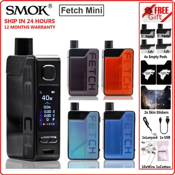 

Original SMOK Fetch Mini KIT 40W 1200mAh Battery Electronic E Cigarette Vape Atomizer Vaporizer RPM 40 Pod Coil VS NORD NOVO