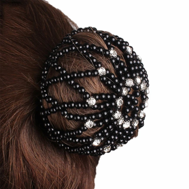  Bun Cover Hair Holder, Hand Crafted Hair Clip. this