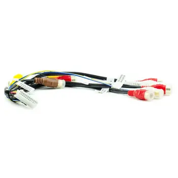 

Hot 24Pin Plug Vehicle Car Stereo Radio RCA Output Wire Harness Connector Adaptor Cable for AVIC-F900BT and AVICF90BT