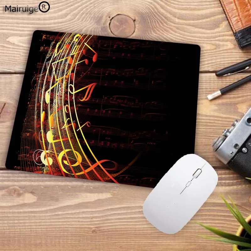 Mairuig музыкальная нота DIY Художественный коврик для мыши плеер игровая клавиатура Pad компьютер планшет Pad Размер 22X18 мм