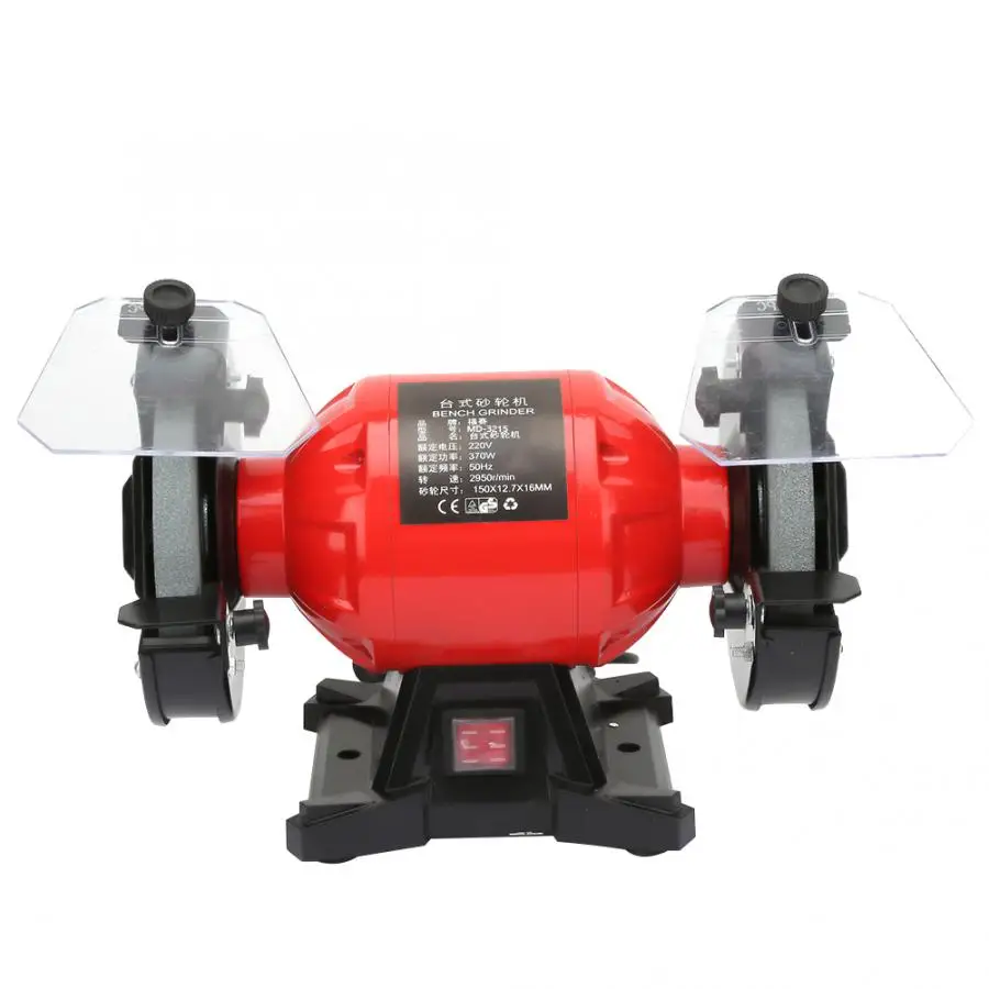 

Heavy Duty 6in Electric Workshop Table Grinder Polishing Grinding Machine EU Plug 220V Other Tools