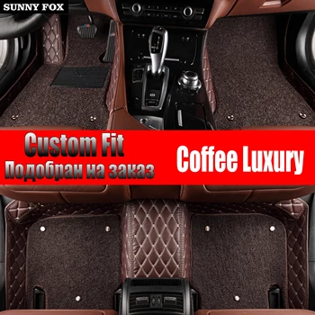 

SUNNY FOX Special car floor mats for Mazda 3/6/2 MX-5 CX-5 all weather waterproof car-styling leather Anti-slip carpet liners