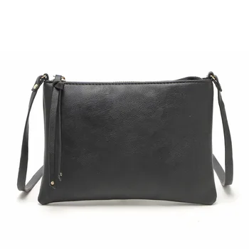 

Vintage Slim Thin Women Leather Messenger Bag Envelope Crossbody Bag for Ladies Mini Shoulder Bag Handbag Purses Hand Bag