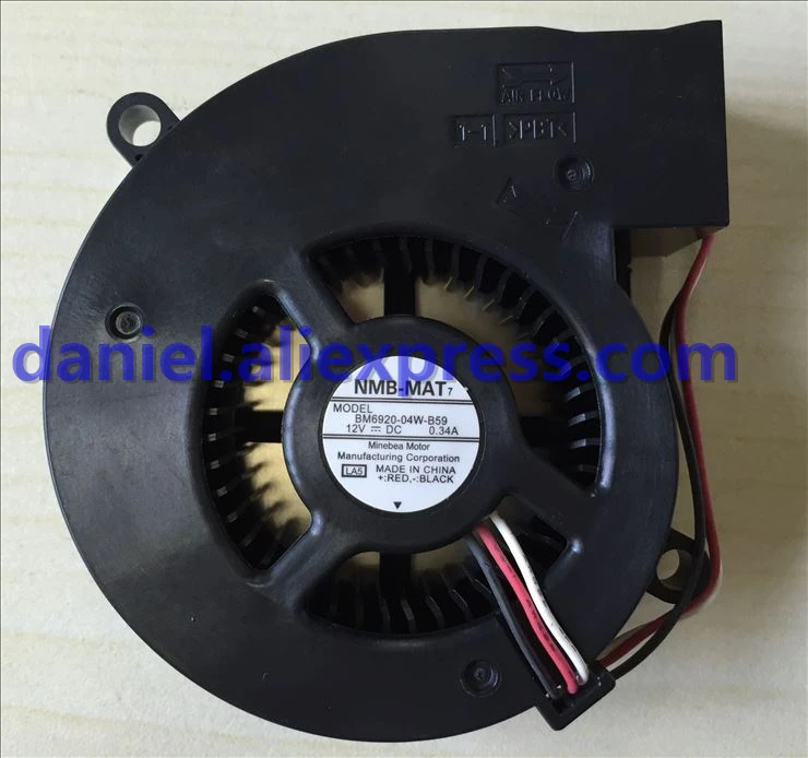 NMB BM6920-04W-B59 7 см 12В 0.34A 7020 Epson EB-S6/W6/X6 Вентилятор проектора | Компьютеры и офис