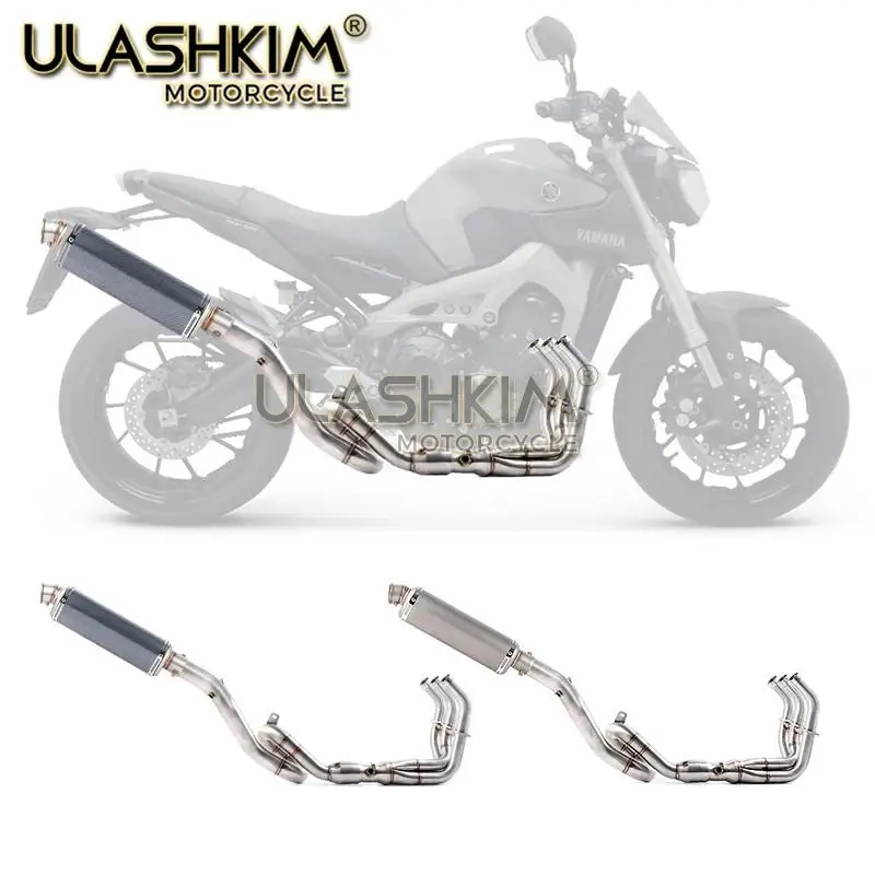 Полная система скольжения на Yamaha MT-09 FZ-09 MT09 TRACER FZ09- мотоцикл глушитель