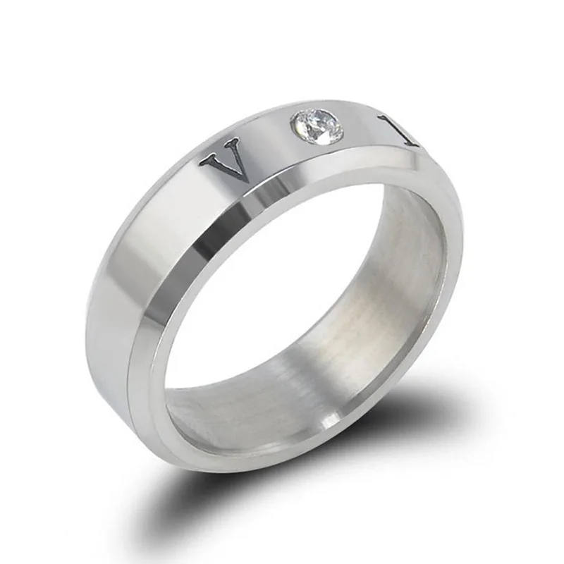 Joom Anillos De Acero Inoxidable Para Mujer Anillo De Acero