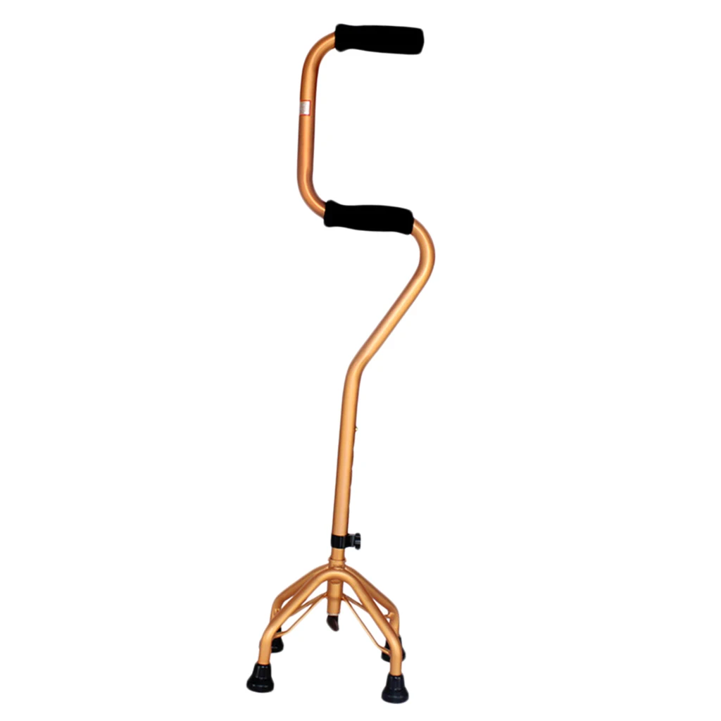 Bathroom Skid Resistance Aluminium Hiking Walking Sticks Ladder Crutches Trekking Pole Lightweight Walking Cane for Men Women 