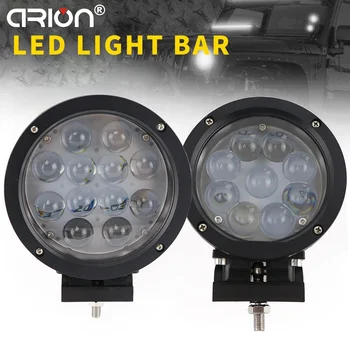 

6 7inch LED Work Light Bar 60W 45W Spot Beam 12V 24V Off Road 4WD ATV UTV Motorbike Boat LED Driving Light