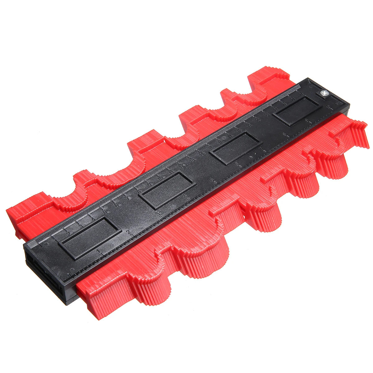 3Pcs Contour Gauge Profile Copy Gauge Duplicator Tiling Laminate Tiles Edge Shaping Wood Measuring Ruler 120mm 250mm 125mm