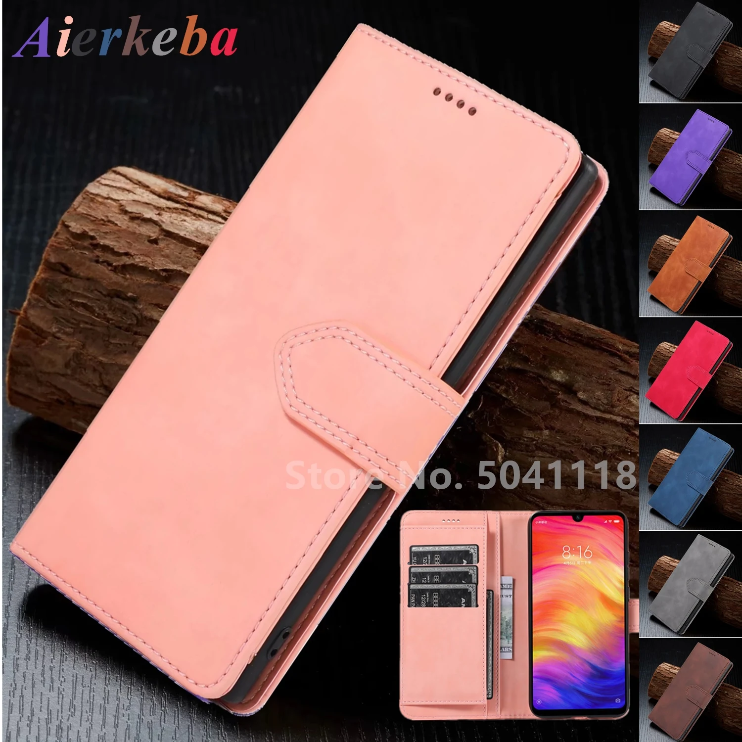 Роскошный кожаный чехол с откидной крышкой для Xiaomi mi 9T Pro Red mi Note8pro K20 Note 7 8 Pro 7A 8A Pro держатель для карт