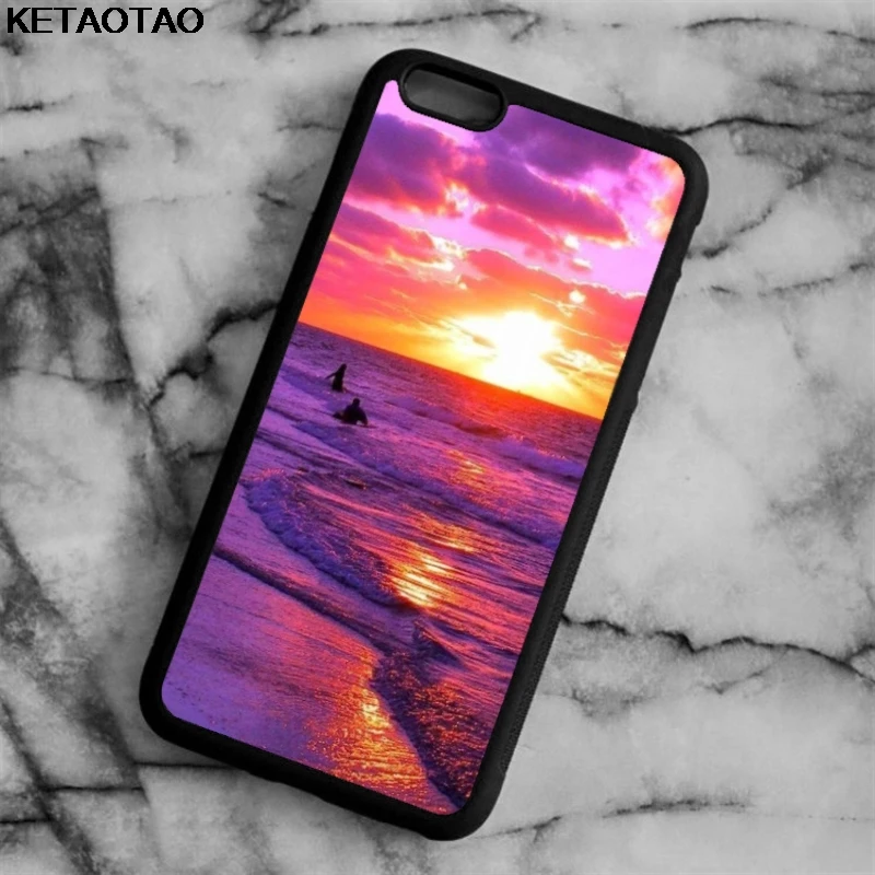 Коричневый Чехол KETAOTAO для samsung galaxy S4 S5 S6 S7 S8 S9 S10 edge Note из мягкого ТПУ резины и силикона - Цвет: Коричневый