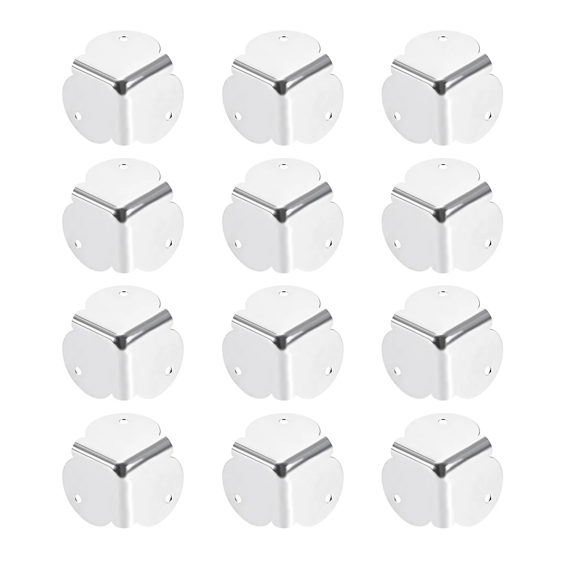 

uxcell Metal Box Corner Protectors Edge Guard Protector 32 x 32 x 32mm 12pcs